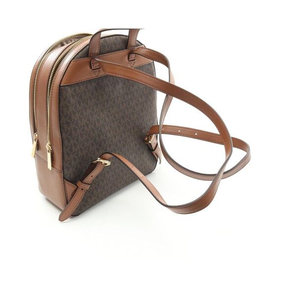 Pre Loved Michael Kors Canvas Tote Bag in Excellent Condition Women Brown - Picture 6 of 6